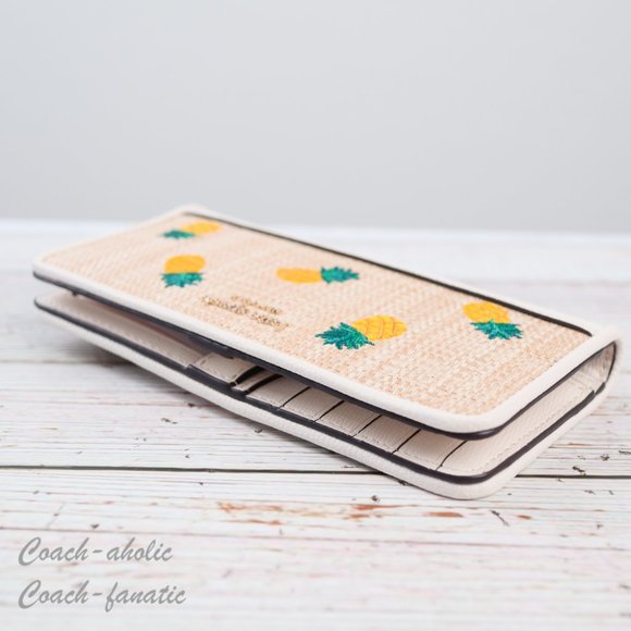 NWT Kate Spade Darcy Pineapple Embroidered Bucket Bag Crossbody & Wallet *SET* - Picture 14 of 16